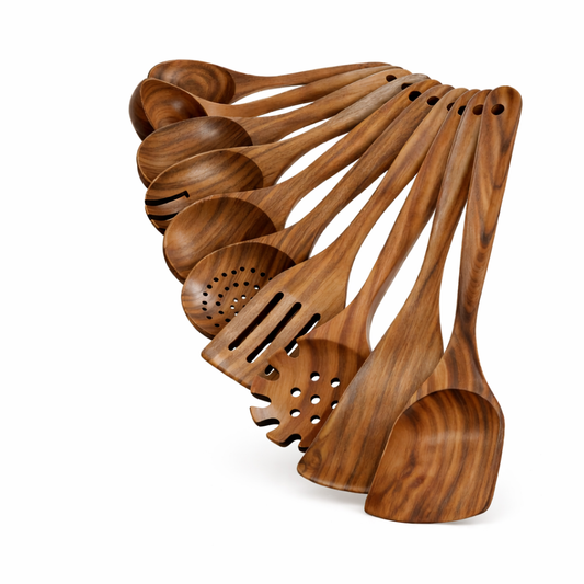 Wooden Spatula for Nonstick Pans – Heat-Resistant, Scratch-Free Cooking Turner